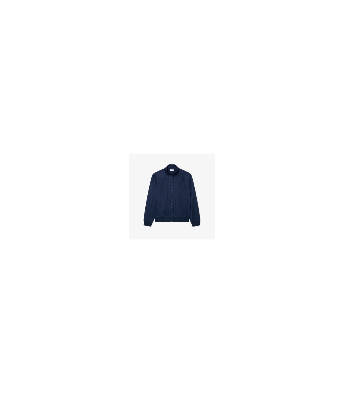 Sweat zippe lacoste 166-marine