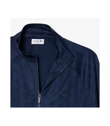 Sweat zippe lacoste 166-marine