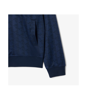 Sweat zippe lacoste 166-marine
