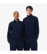 Sweat col zippe lacoste 166-marine