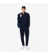 Sweat col zippe lacoste 166-marine