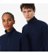 Sweat col zippe lacoste 166-marine