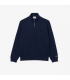 Sweat col zippe lacoste 166-marine