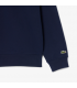 Sweat col zippe lacoste 166-marine