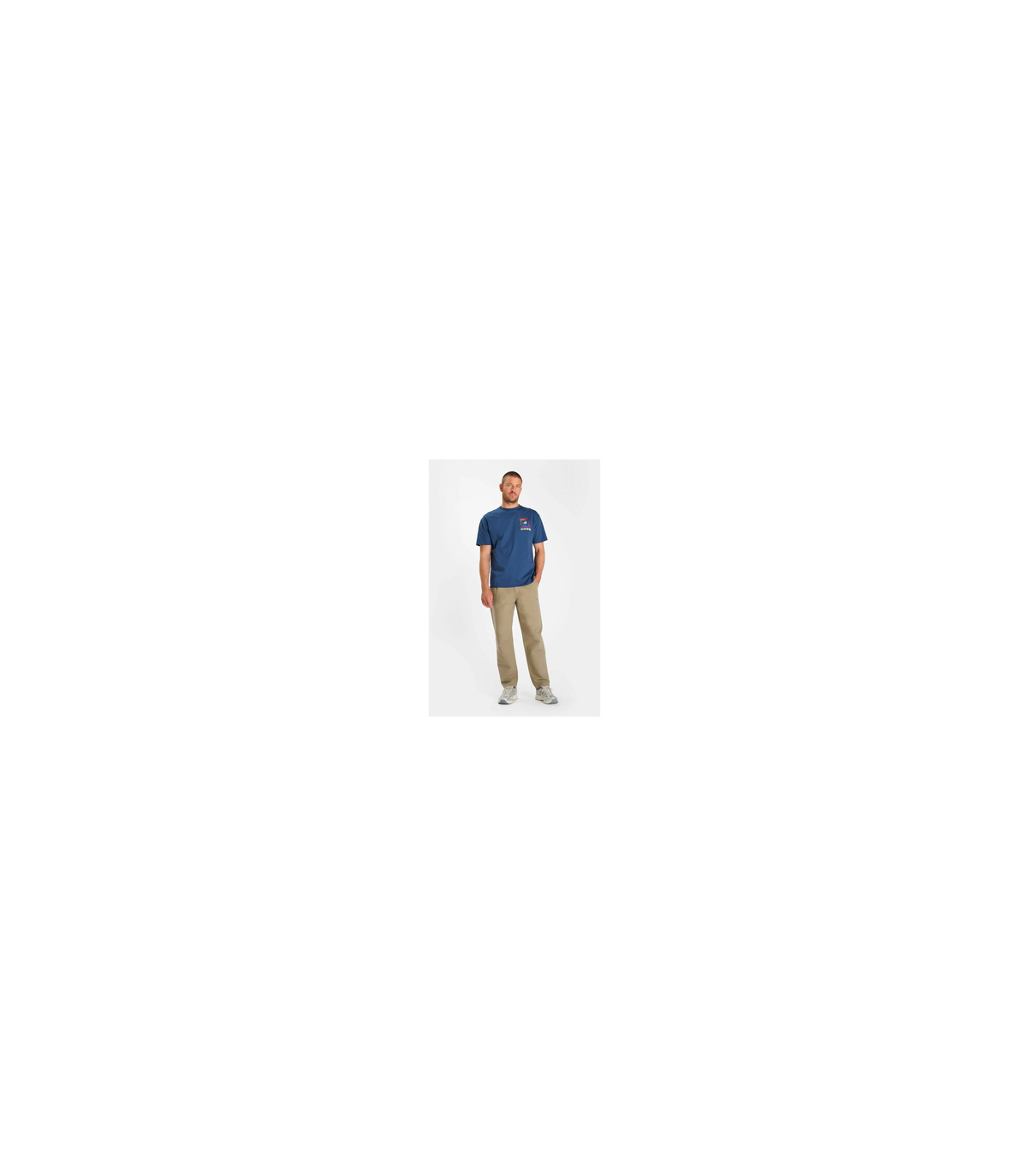 Tee shirt mc tps cerises 3007bleu