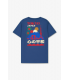 Tee shirt mc tps cerises 3007bleu