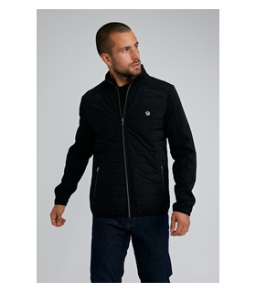 Gilet zippe benson & cherry noir