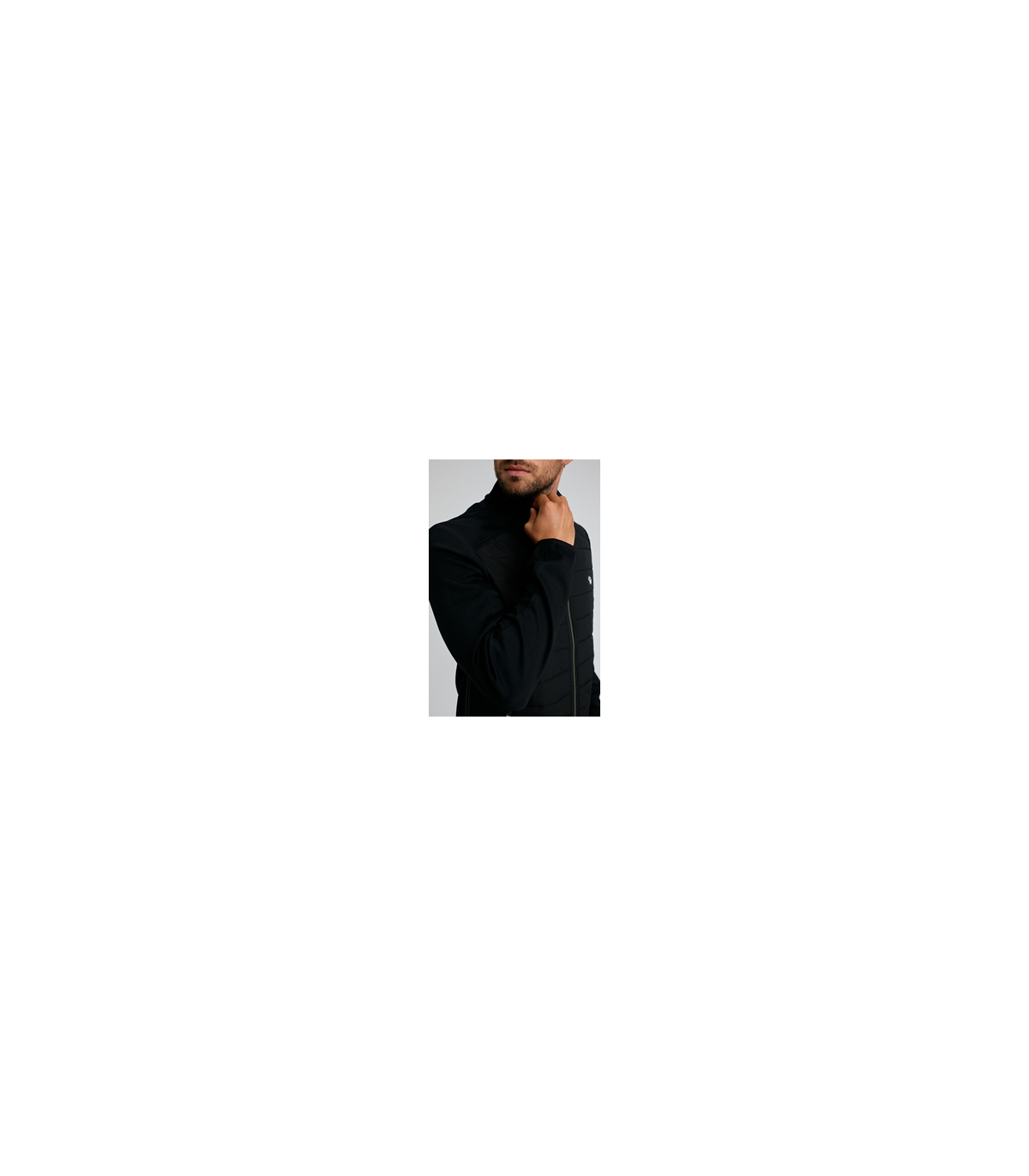 Gilet zippe benson & cherry noir