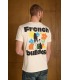 Tee shirt mc tps cerises 1041ecru