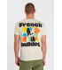Tee shirt mc tps cerises 1041ecru