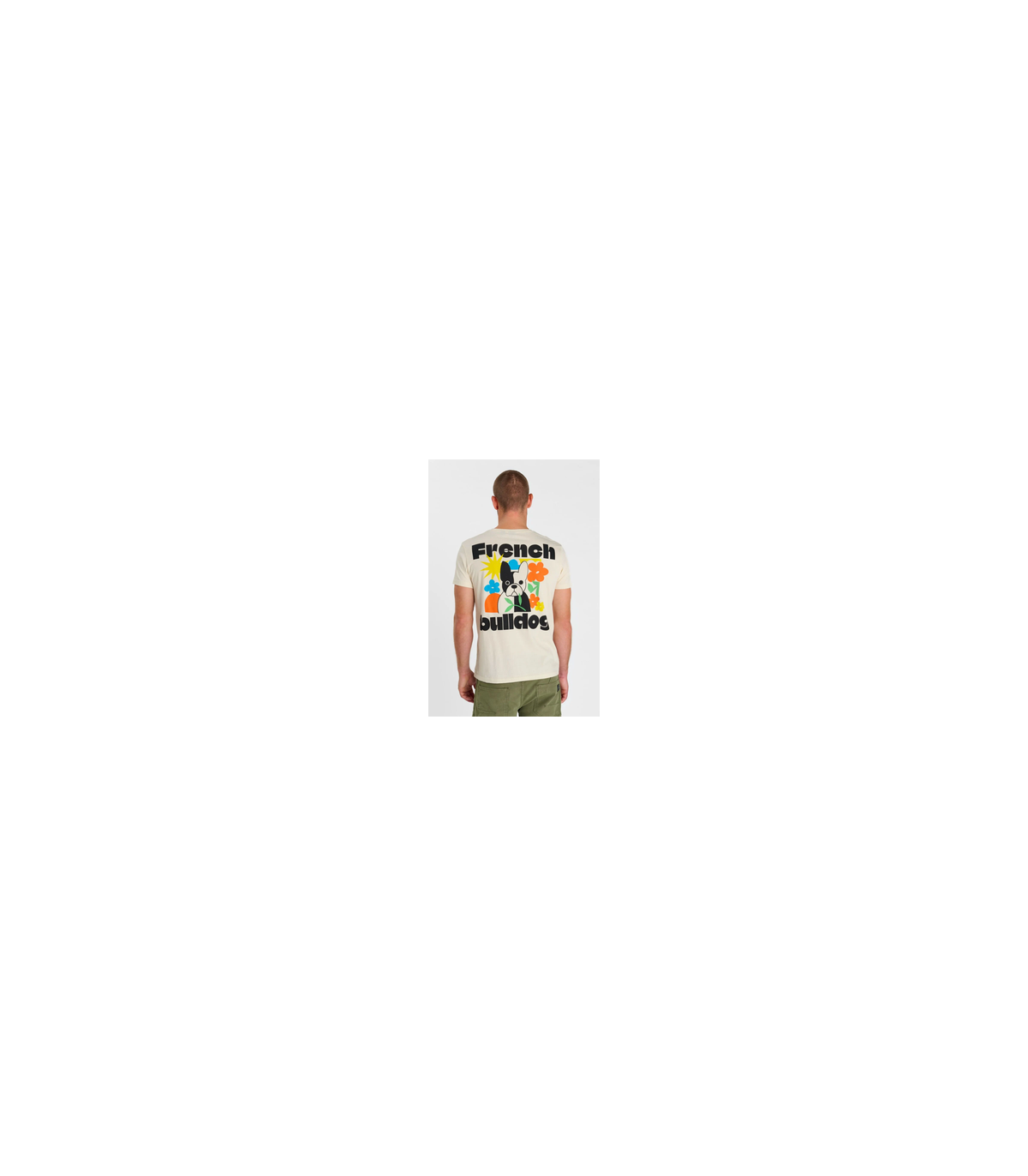 Tee shirt mc tps cerises 1041ecru