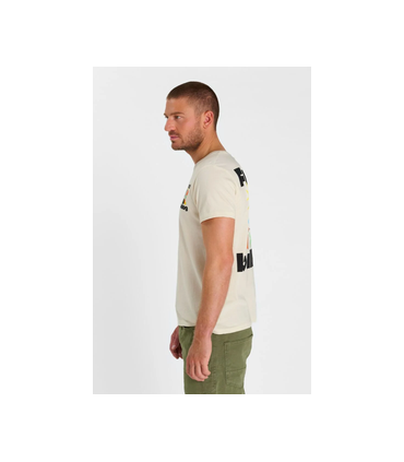 Tee shirt mc tps cerises 1041ecru