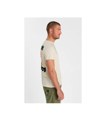 Tee shirt mc tps cerises 1041ecru