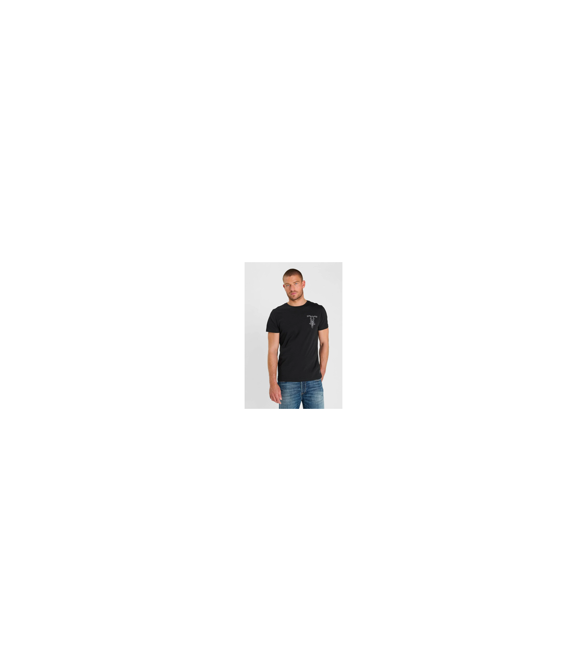 Tee shirt mc tps cerises 0001noir