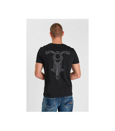 Tee shirt mc tps cerises 0001noir