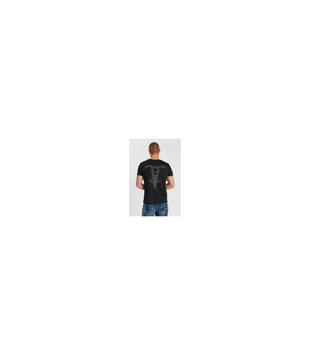 Tee shirt mc tps cerises 0001noir
