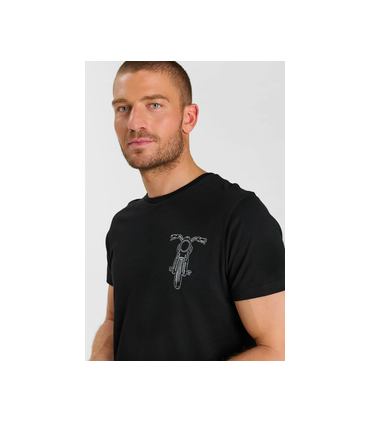 Tee shirt mc tps cerises 0001noir