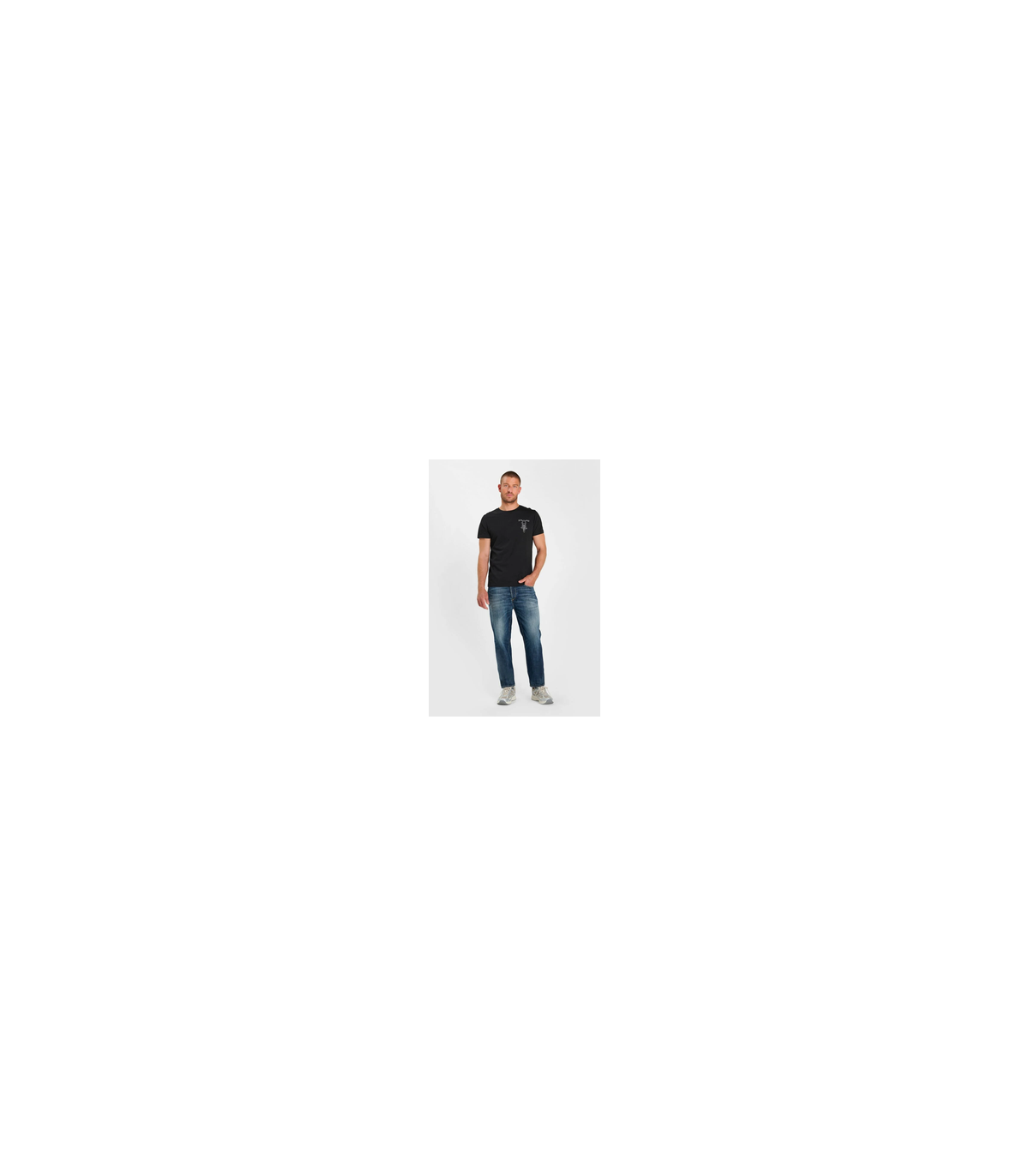 Tee shirt mc tps cerises 0001noir
