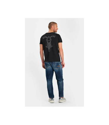 Tee shirt mc tps cerises 0001noir