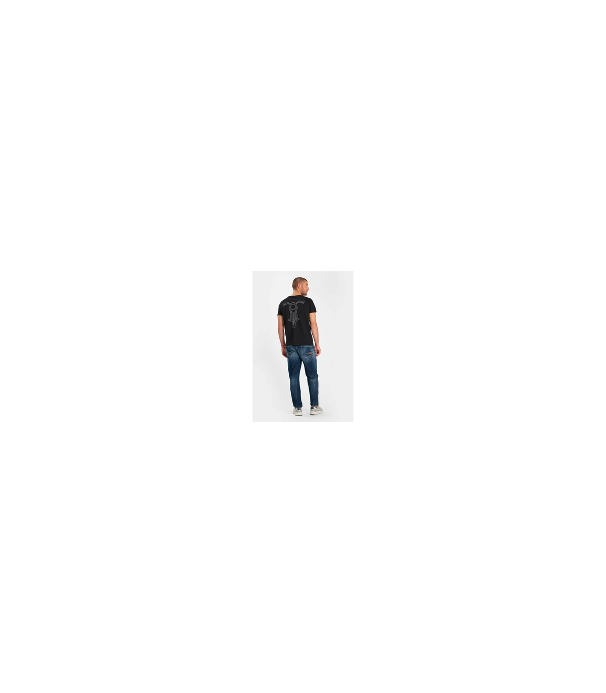 Tee shirt mc tps cerises 0001noir