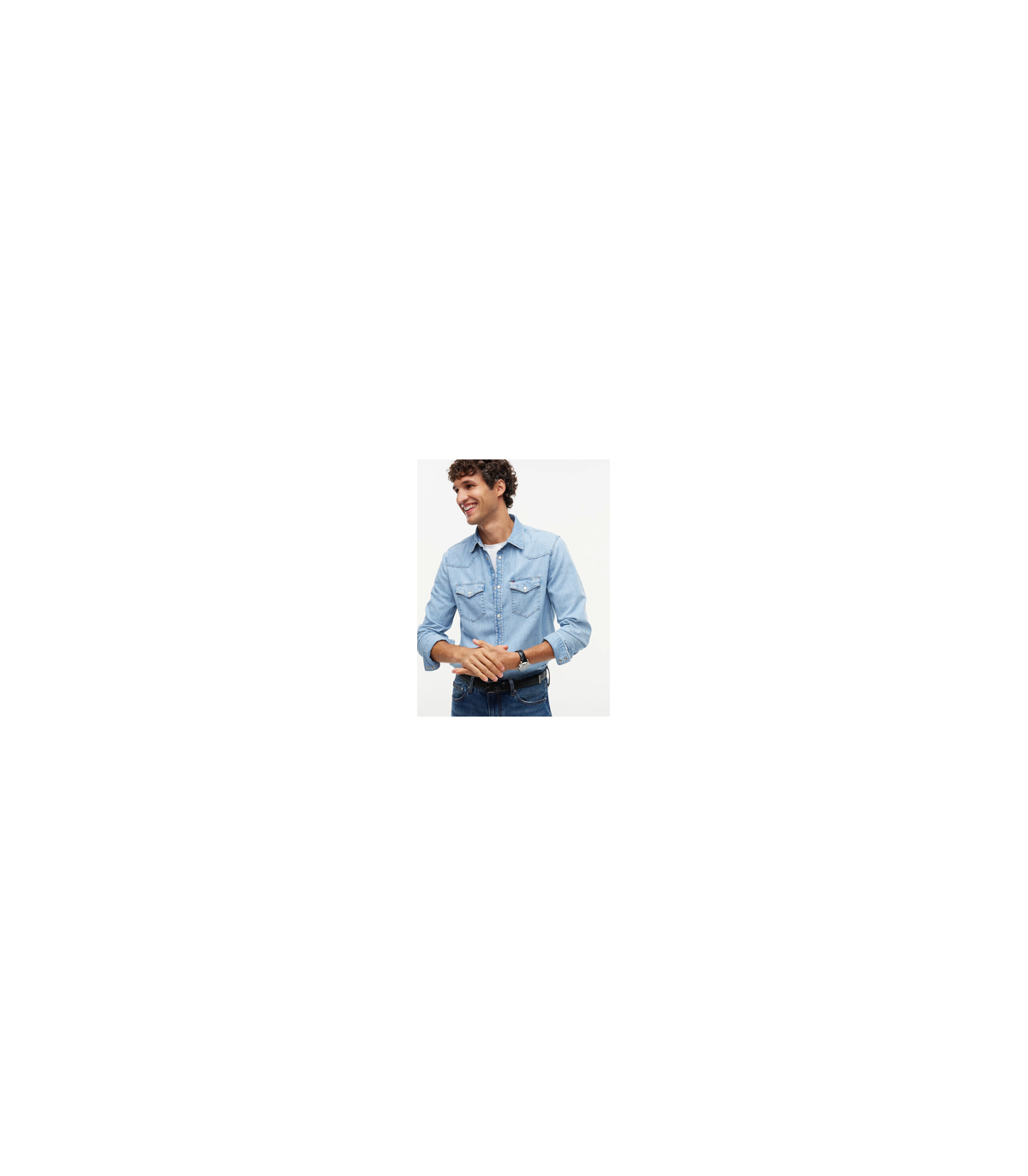 Chemise ml tommy menswear 1bhblue