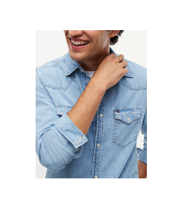 Chemise ml tommy menswear 1bhblue