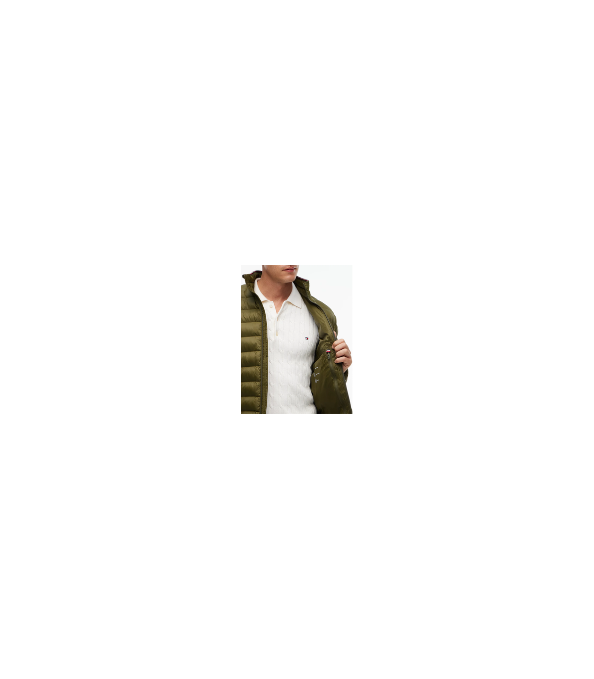 Doudoune tommy menswear mt1green