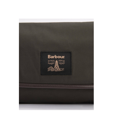 Maroquinerie trousse de toilette barbour ol51olive
