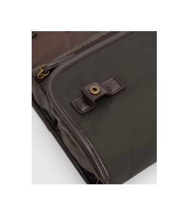 Maroquinerie trousse de toilette barbour ol51olive