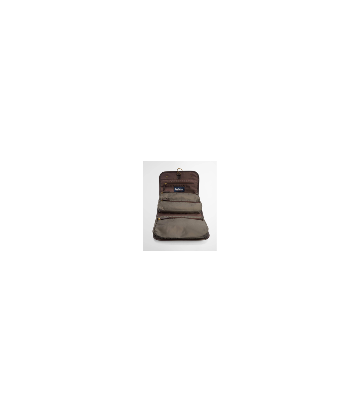 Maroquinerie trousse de toilette barbour ol51olive