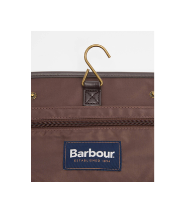 Maroquinerie trousse de toilette barbour ol51olive