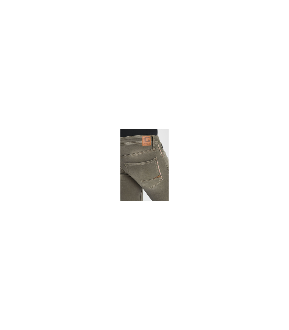 Pantalon jean tps cerises 8001brown