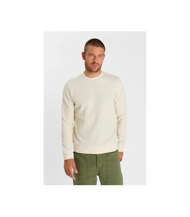 Sweat col rond tps cerises 1041ecru