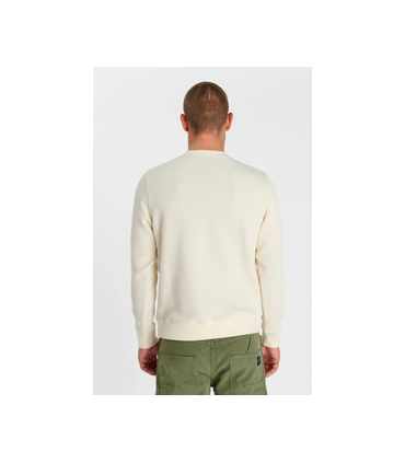 Sweat col rond tps cerises 1041ecru