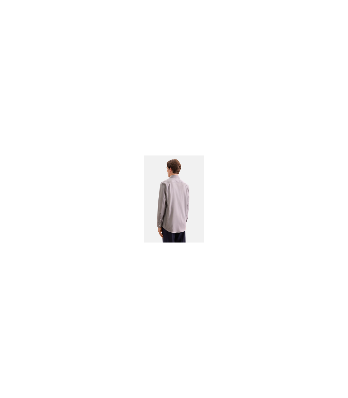 Chemise ml fant seidensticker 24marron
