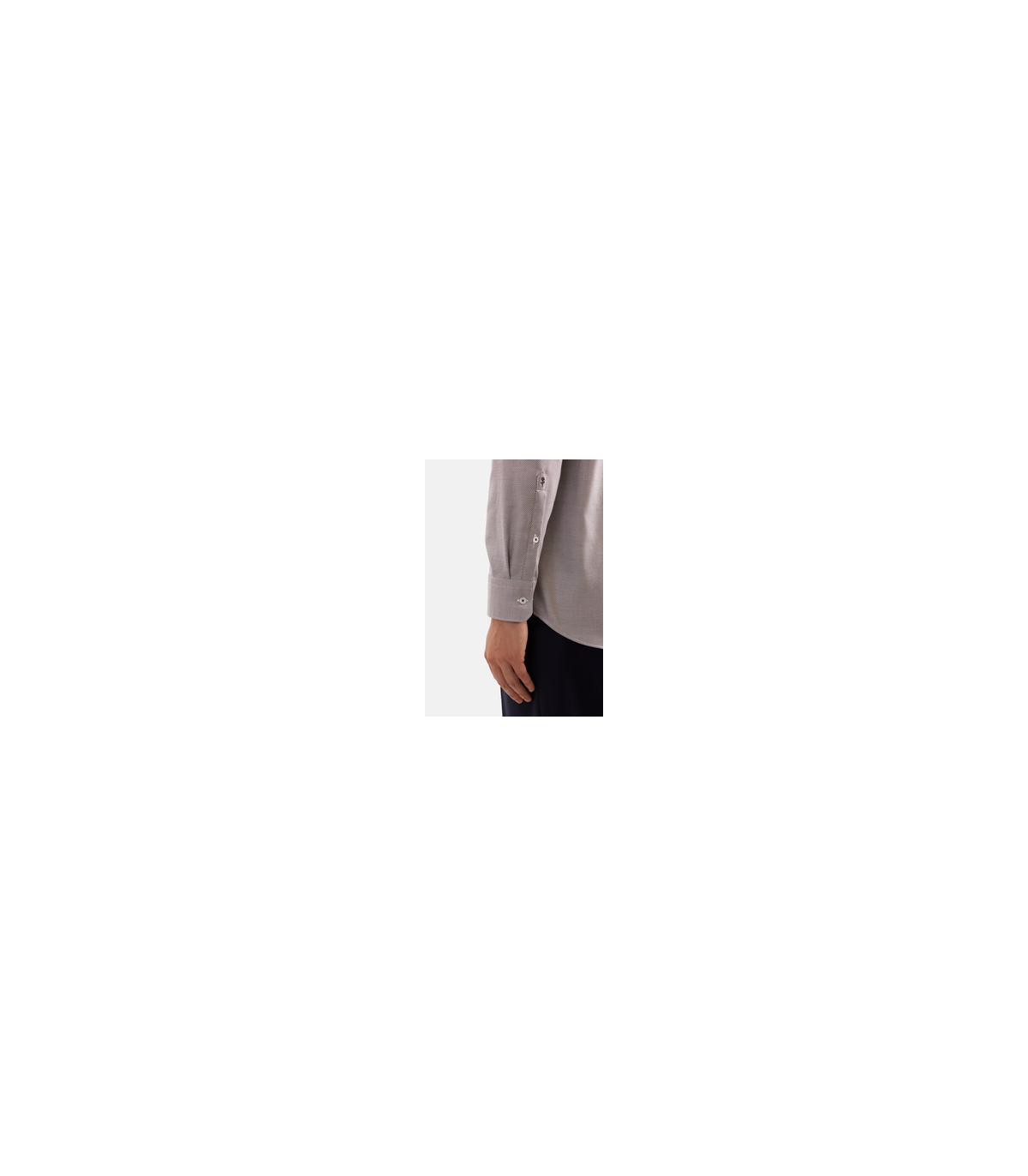 Chemise ml fant seidensticker 24marron