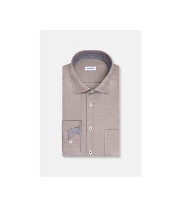 Chemise ml fant seidensticker 24marron