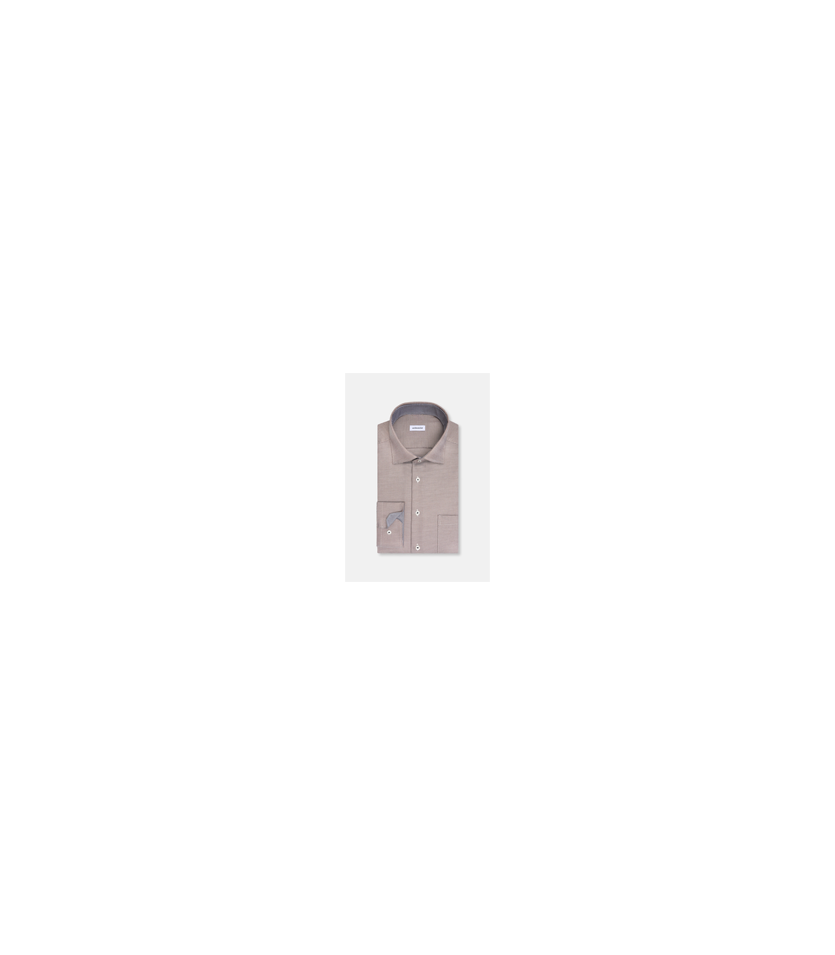 Chemise ml fant seidensticker 24marron