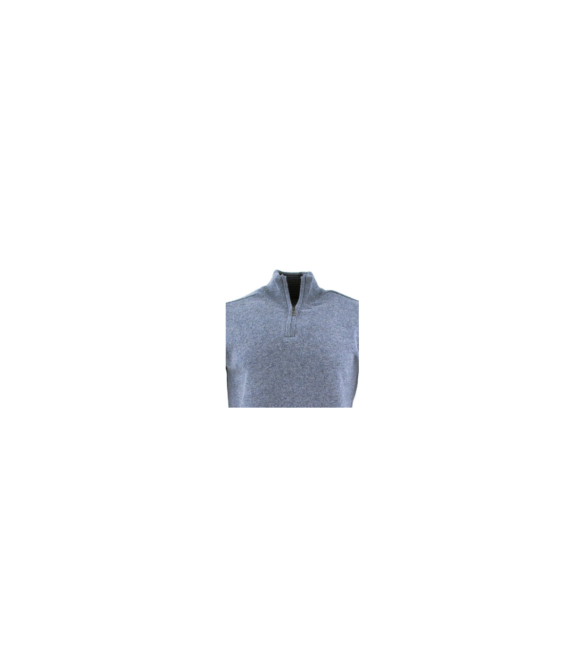 Pull col zippe best guest 46gris