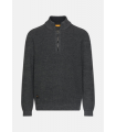 Pull Col zippe Camel