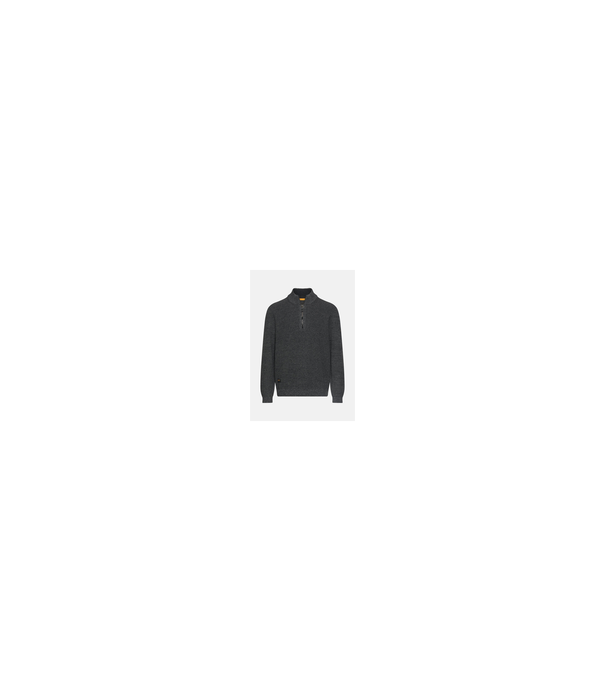Pull col zippe camel 07anthra