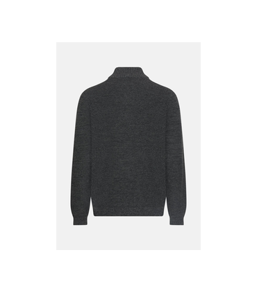 Pull col zippe camel 07anthra