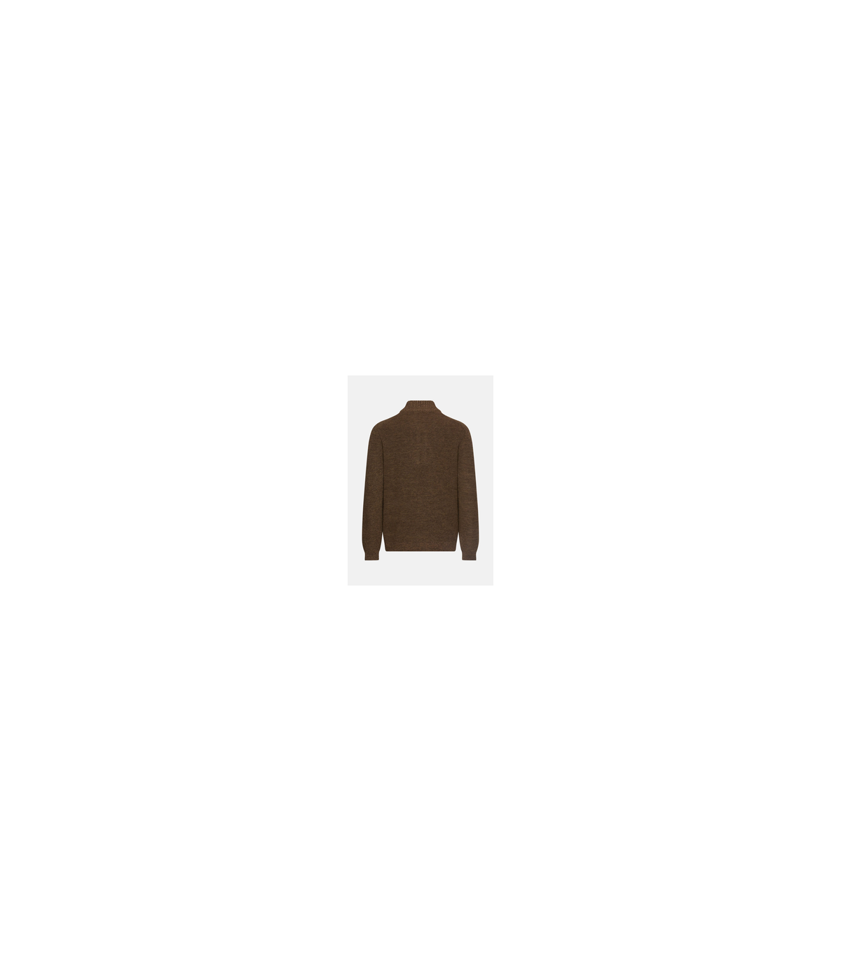 Pull col zippe camel 27choco