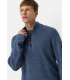 Pull col zippe camel 47indigo