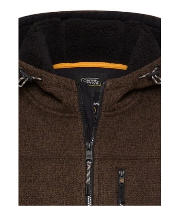 Gilet zippe camel 25choco