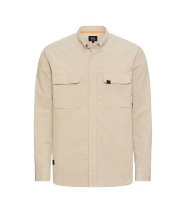 Chemise ml camel 15ecru