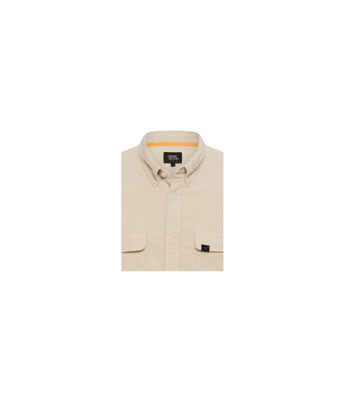 Chemise ml camel 15ecru
