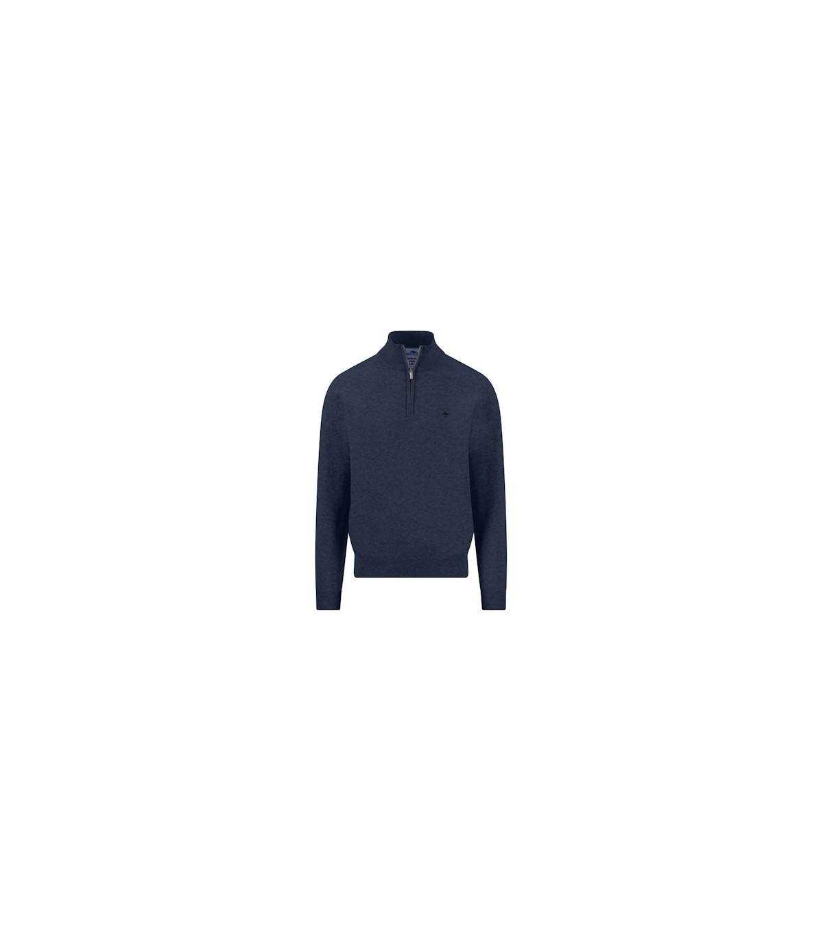 Pull col zippe fynch hatton 661inkblue