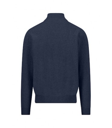 Pull col zippe fynch hatton 661inkblue