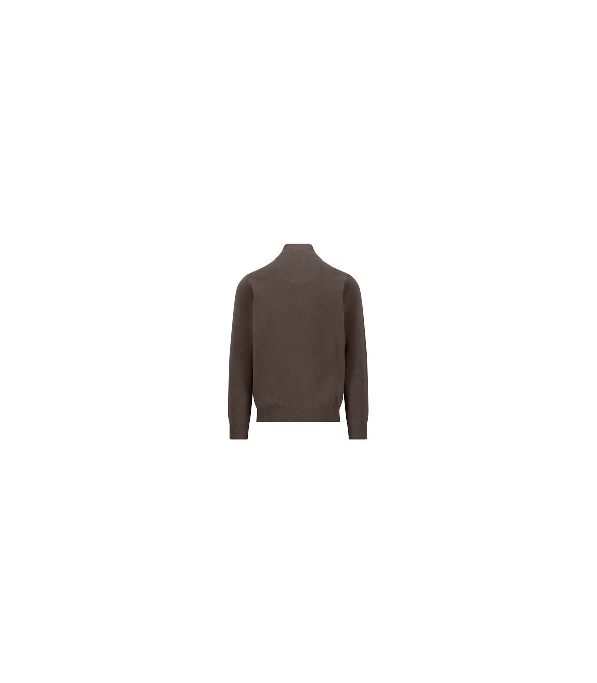 Pull col zippe fynch hatton 861choco